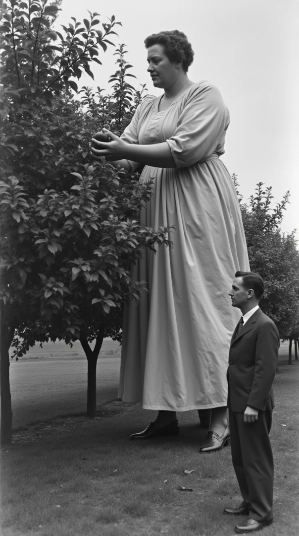 Picking apples