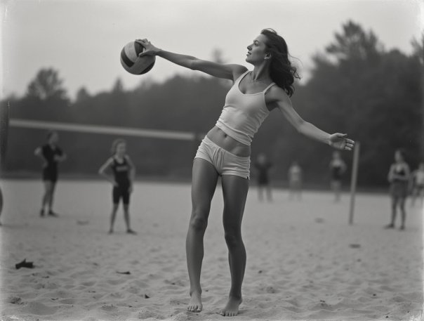 Beach volleyball of the 20th century