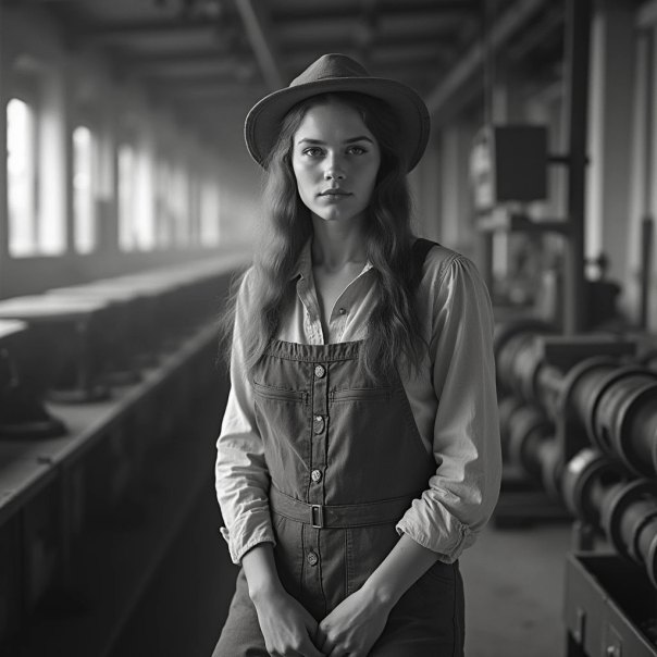 Women's labour in the factory