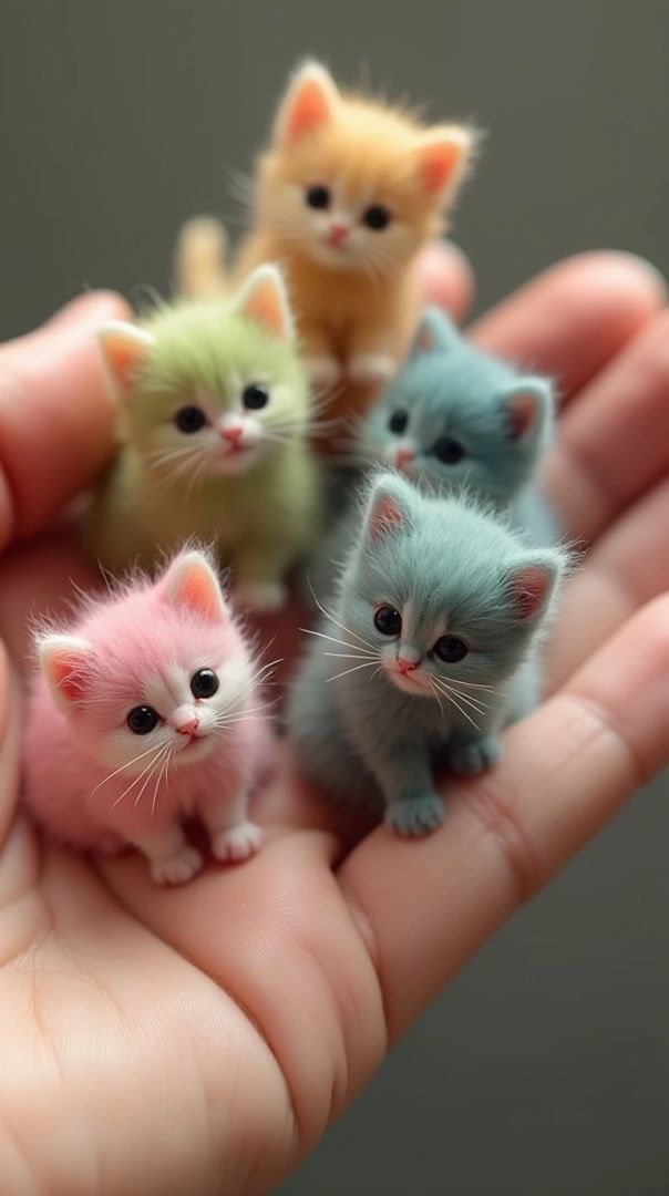 Unusual kittens